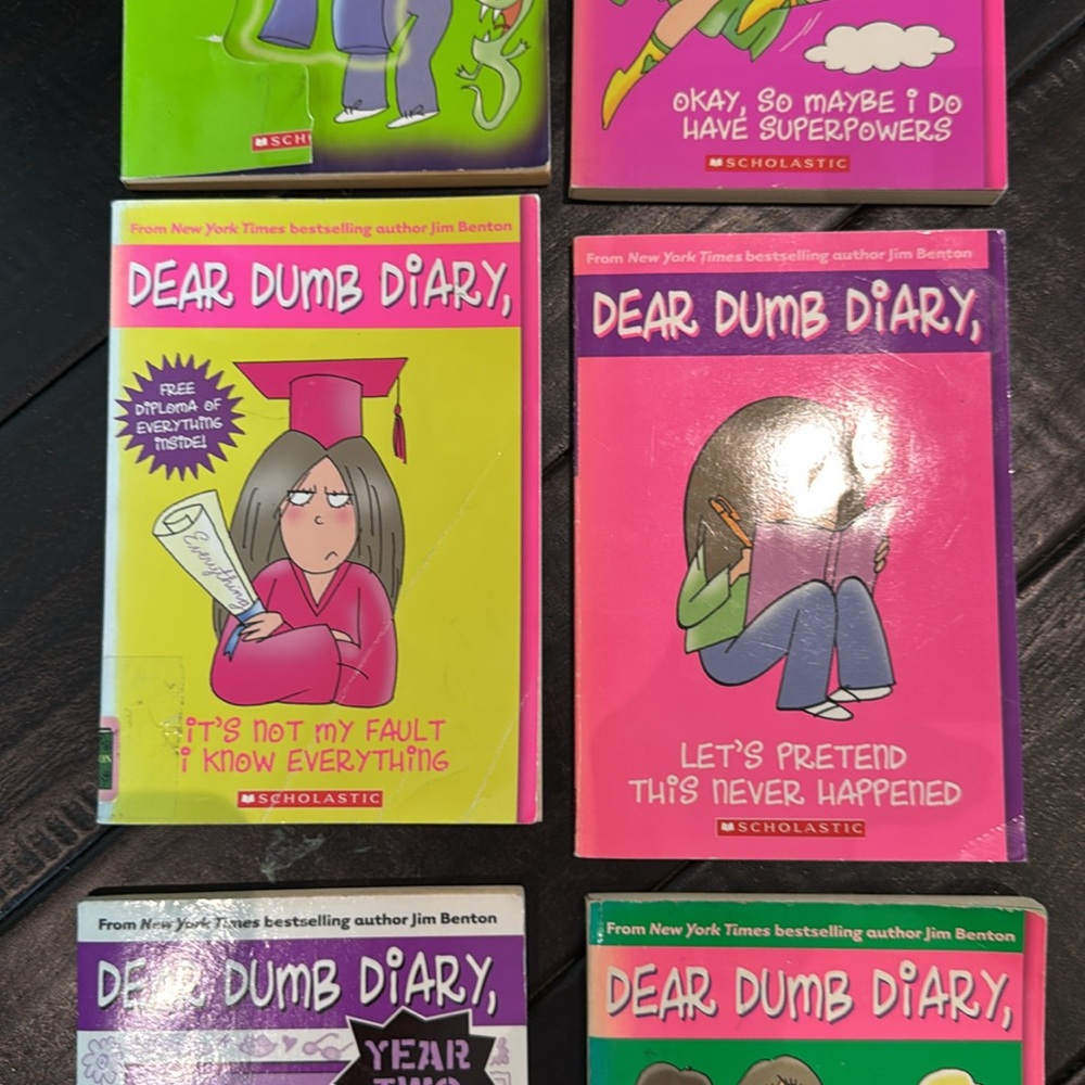 Dear Dumb Diary Set of 6 BOOKS - Picture 3 of 4